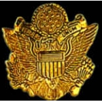 GREAT SEAL OF THE USA BRASS EAGLE PIN